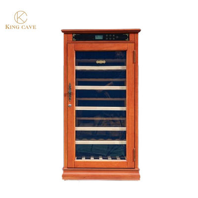 Goede prijs Dubbele zone koelkast droog veroudering koelkast wijnkoeler compressor verstelbare planken online