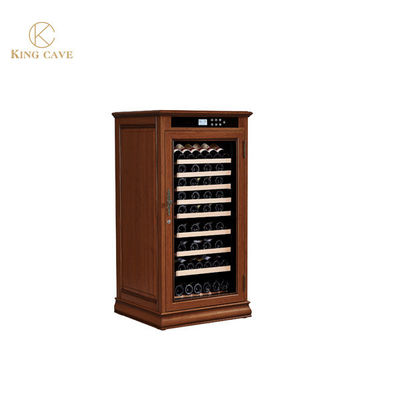 Goede prijs Custom Wine Cooler Cabinet Home Living Blister Board Wijnkoelkast Elektrisch laag geluid online
