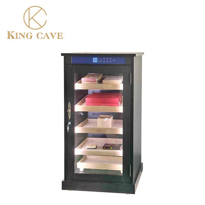 Goede prijs Precise Control Electric Cigar Custom Humidor Cabinets Thermo-elektrisch koelsysteem online