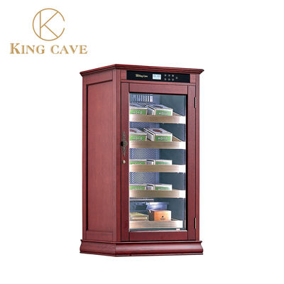 Goede prijs Dual Function Premium Hout Frame Wijnkoeler En Humidor Sigarenkast online