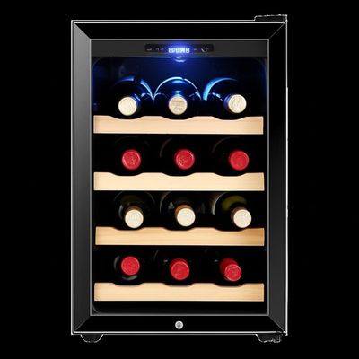 Goede prijs Keep Your Wine Collection at the Perfect Temperature with a Locking Door Wine Cooler Cabinet online