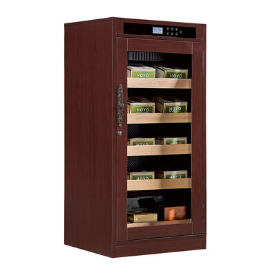 Goede prijs Premium houten digitale sigarenkoeler humidorkas met verstelbare planken, stille werking onder 42 dB en LED-interieurverlichting online