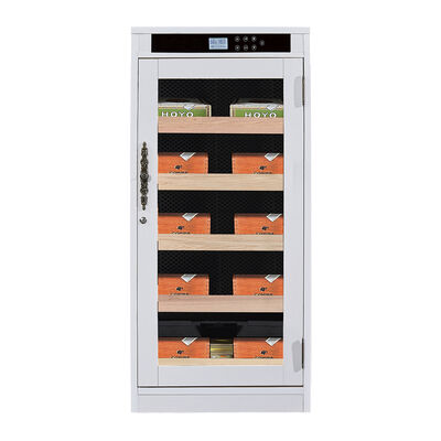 Goede prijs Smart Digital Touch Control Electric Cigar Humidor Cabinet met sluitbare glazen deur en ingebouwd bevochtigingssysteem online