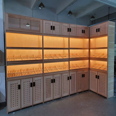 Goede prijs Precieze klimaatcontrole Walk-In Cedar Cigar Cooler Humidor Cabinet online