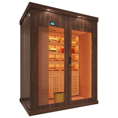 Goede prijs Luxe thermo-elektrische sigarenkoeler Humidor kast met met digitale hygrometer online