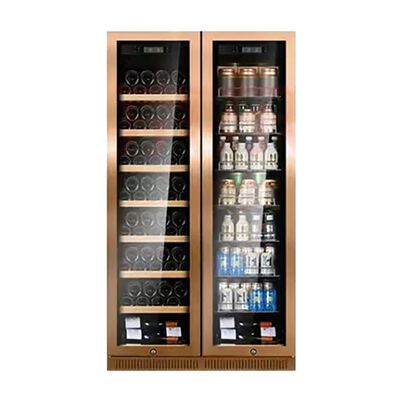 Goede prijs Luxe roestvrij staal wijnkoeler kast voor thuis bar & commercieel gebruik online